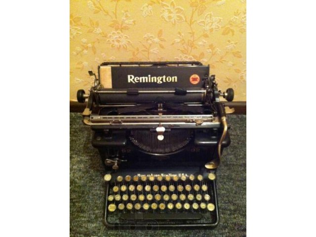 Печатная машинка Remington в городе Санкт-Петербург, фото 1, Другое