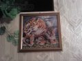 Вышитая картина Тигрица с тигрятами в городе Волгоград, фото 1, Волгоградская область