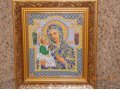 Икона вышитая бисером Иерусалимская Богородица в городе Искитим, фото 1, Новосибирская область
