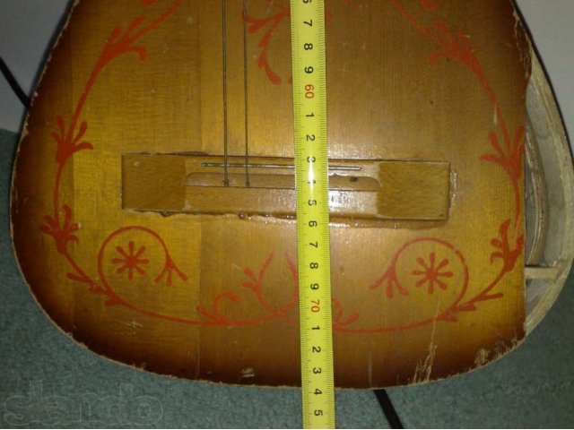 Гитара 6-струнная, длина 75 см, б/у сделана в СССР в городе Сургут, фото 5, Ханты-Мансийский автономный округ