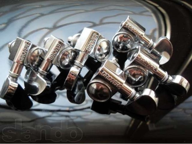 3L +3 R Гровер Chrome тюнеры silver в городе Владивосток, фото 1, Гитарные аксессуары