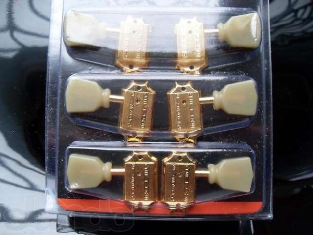 Genuine Gibson Deluxe Tuners, GOLD/Pearloid в городе Владивосток, фото 2, Гитарные аксессуары
