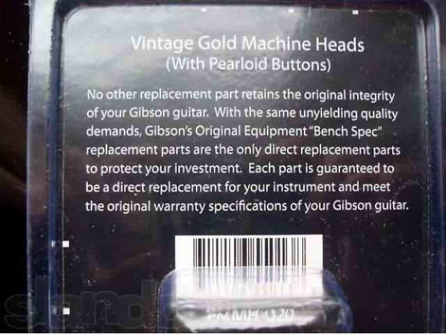 Genuine Gibson Deluxe Tuners, GOLD/Pearloid в городе Владивосток, фото 3, Приморский край