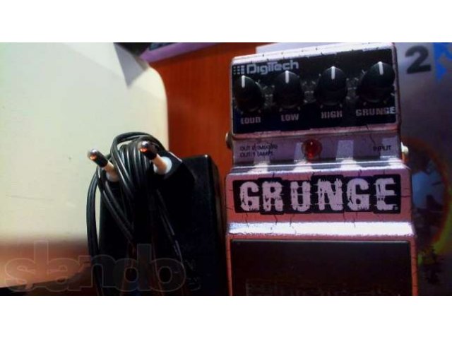 Продаю педаль Digitech Grunge Distortion. в городе Курган, фото 1, стоимость: 1 488 руб.