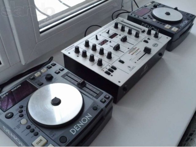 Продам комплект DJ оборудования DENON DN-S1000 DJ 2шт. + пульт Behrige в городе Самара, фото 1, DJ оборудование