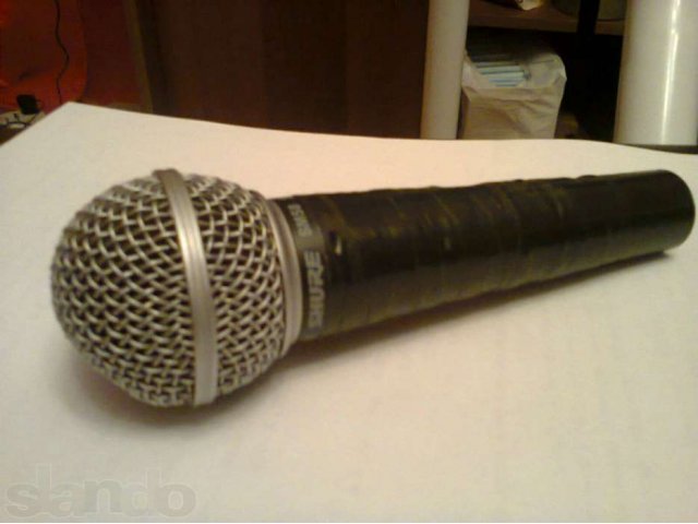 Профессиональный вокальный микрофон shure 58 в городе Москва, фото 1, Московская область
