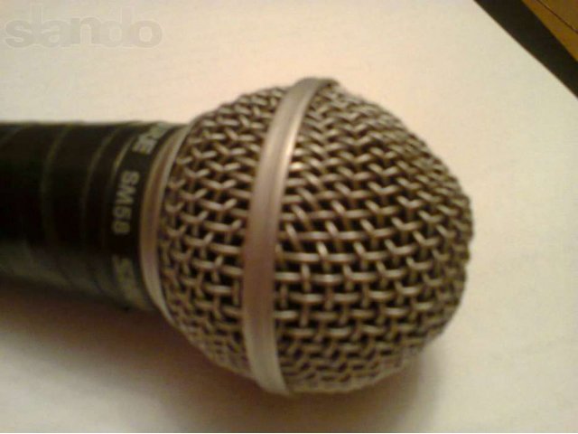 Профессиональный вокальный микрофон shure 58 в городе Москва, фото 2, стоимость: 1 000 руб.