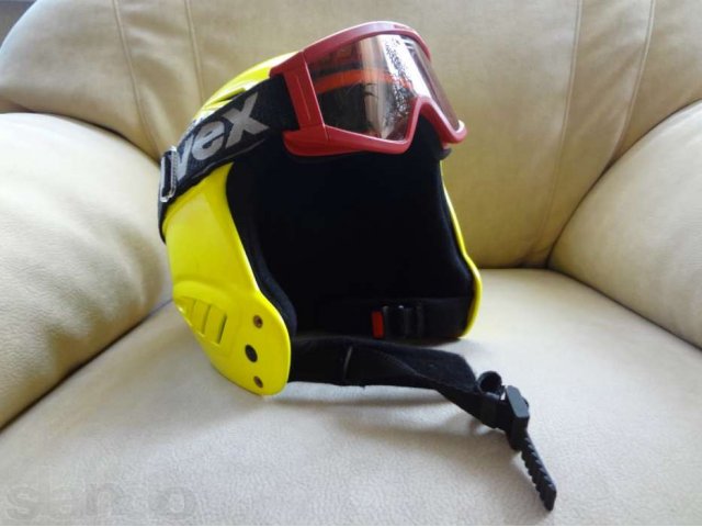Горнолыжный шлем + очки UVEX в городе Екатеринбург, фото 1, Свердловская область