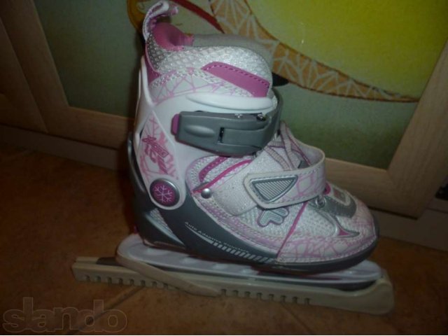 Продам детские коньки  Fila X-One Ice Girl почти новые в городе Яхрома, фото 1, стоимость: 1 000 руб.