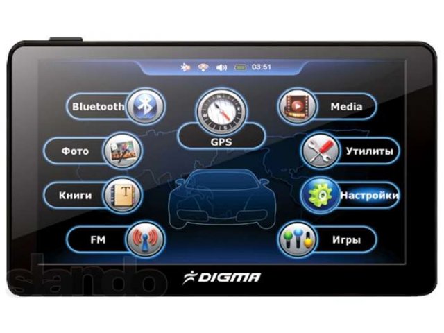 Продам навигатор Digma DS700BN  Экран 7 дюймов в городе Екатеринбург, фото 1, стоимость: 3 500 руб.