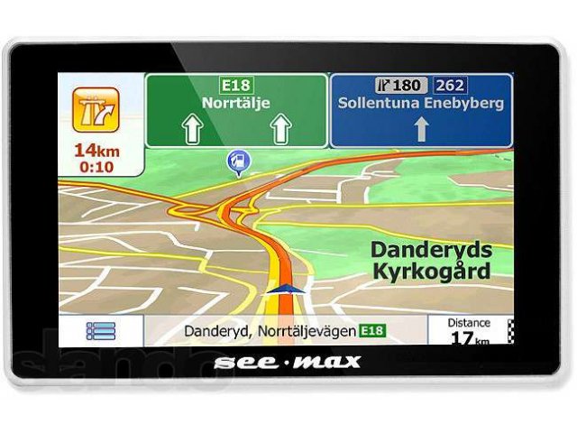 GPS-навигатор SeeMax E540 HD DVR 8GB в городе Москва, фото 2, GPS навигаторы