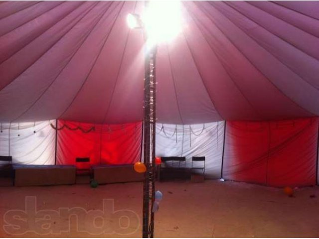 Шатер 15м диаметра типа цирк шопито в городе Екатеринбург, фото 1, Палатки