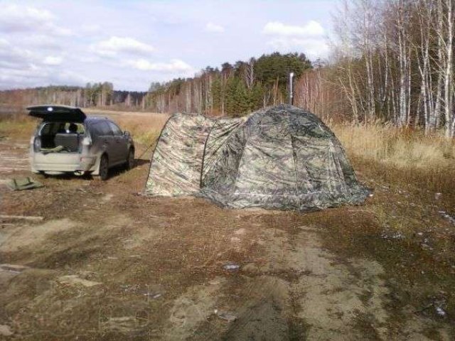 Универсальная палатка Берег с тамбуром УП-3. в городе Озерск, фото 4, Охота, рыбалка, активный отдых