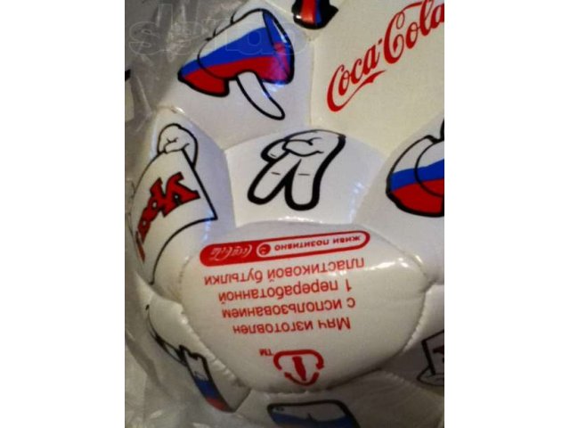 Мяч футб. Coca Cola Euro 2012 продам в городе Кострома, фото 1, стоимость: 450 руб.