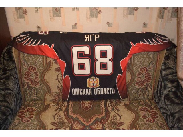 Хоккейный игровой свитер с автографом Яромира Ягра. в городе Омск, фото 2, стоимость: 4 000 руб.