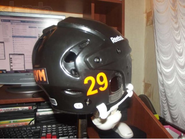 Шлем для хоккея с мячом! Reebok  6Km в городе Кемерово, фото 4, Хоккей