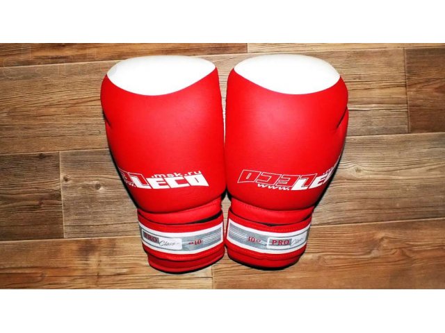 Боксёрские перчатки - Красные (Професииональные) в городе Томск, фото 1, Единоборства, бокс