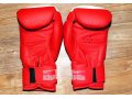 Боксёрские перчатки - Красные (Професииональные) в городе Томск, фото 2, стоимость: 1 300 руб.