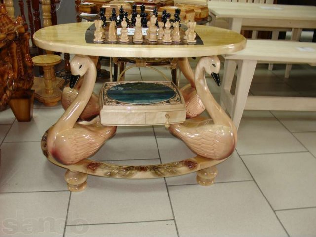 Шахматные столы ручной работы в городе Москва, фото 2, Настольные игры