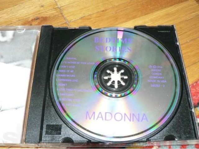 CD Madonna Bedtime Stories в городе Москва, фото 2, Музыка