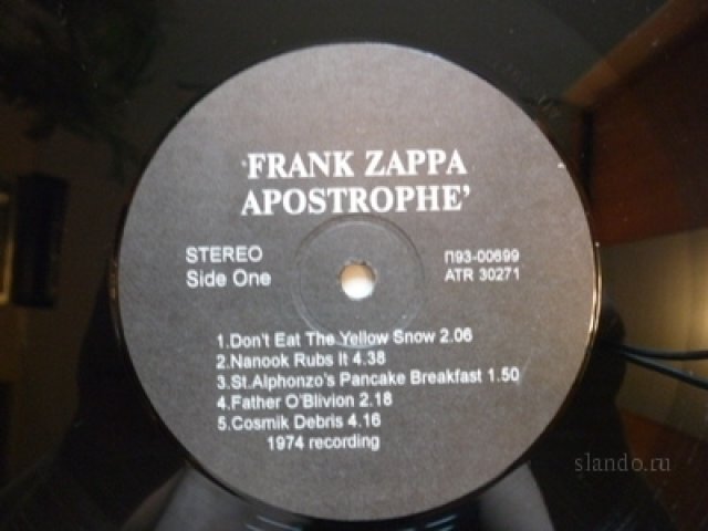 Frank Zappa Apostrophe новая в городе Санкт-Петербург, фото 2, стоимость: 190 руб.