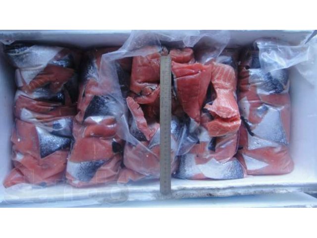 Головы,обрезь,хребты ЛОСОСЯ/стейки семги ит.д в городе Электросталь, фото 4, Мясо и рыба