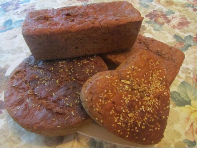 Бездрожжевой хлебушек домашнего приготовления с добрыми мыслями в городе Тюмень, фото 1, стоимость: 0 руб.
