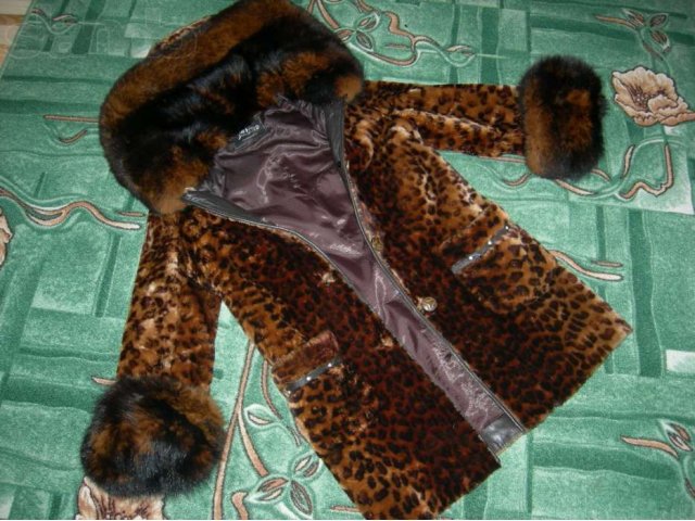 Шуба мутоновая молодёжная в городе Краснодар, фото 2, Одежда, обувь, аксессуары