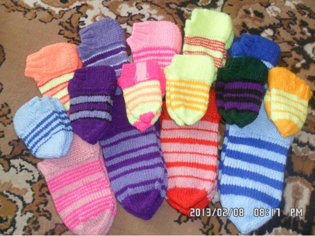 Шерстяные вязанные носки, варежки в городе Оренбург, фото 1, Оренбургская область