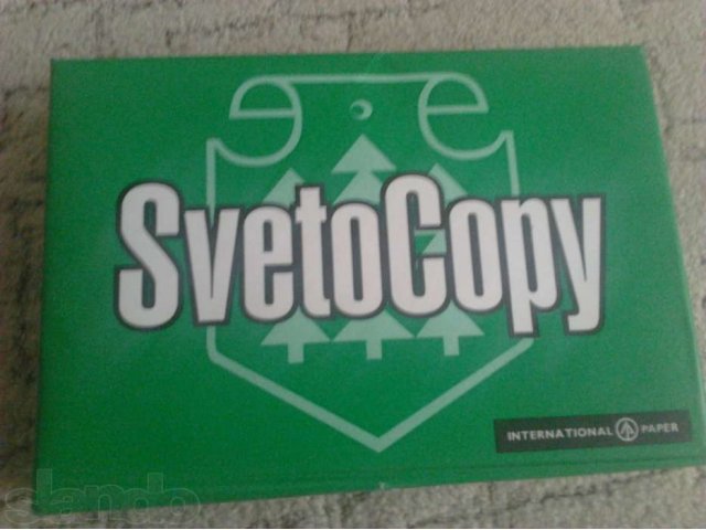 Продаётся бумага SVETOCOPY в городе Тюмень, фото 1, стоимость: 100 руб.