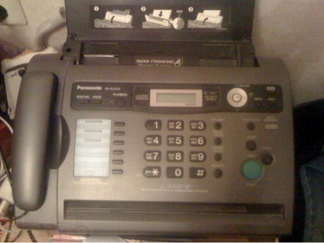 Лазерный факс Панасоник Panasonic KX-FLC413 в городе Новосибирск, фото 2, Новосибирская область