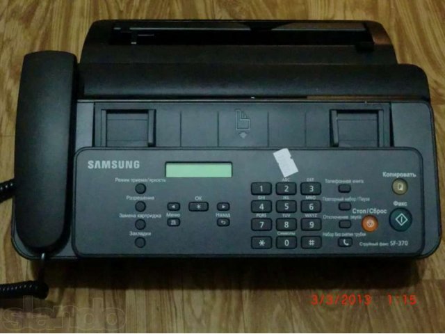 телефон-факс Самсунг в городе Санкт-Петербург, фото 1, стоимость: 2 000 руб.