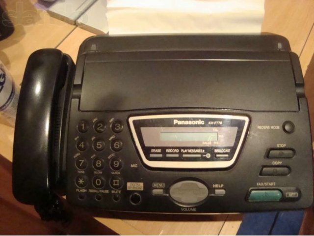 Продам телефон-факс Panasonic KX-FT76 в городе Иркутск, фото 1, Факсы