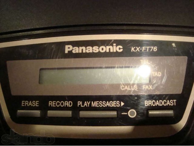 Продам телефон-факс Panasonic KX-FT76 в городе Иркутск, фото 2, Иркутская область