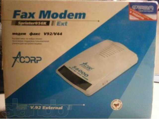 Модем Факс продам в городе Хабаровск, фото 1, стоимость: 500 руб.