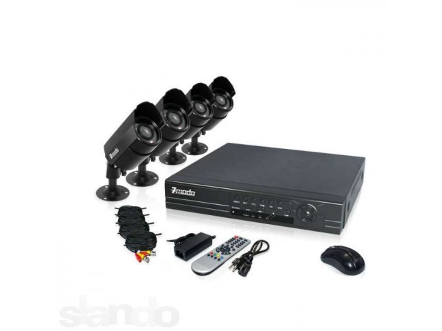 Комплект система видеонаблюдения на 4 камеры в городе Саратов, фото 2, Саратовская область