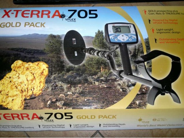 Металлоискатель X-Terra 705 Gold Pack в городе Тула, фото 1, Прочее оборудование и инструменты