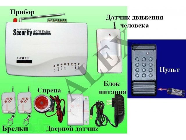 Продам беспроводную GSM сигнализацию в городе Пермь, фото 1, стоимость: 3 900 руб.