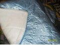 Одеяло на выписку + белый комплект для новорожденного + голубая лента в городе Пермь, фото 1, Пермский край
