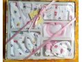 Комплект белья из 6 предметов для новорожденной девочки 0-3 мес в городе Москва, фото 4, Московская область