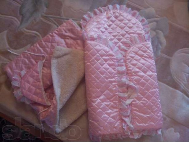 Комплект для выписки  с теплым одеялом и шапочкой в городе Астрахань, фото 1, стоимость: 2 000 руб.