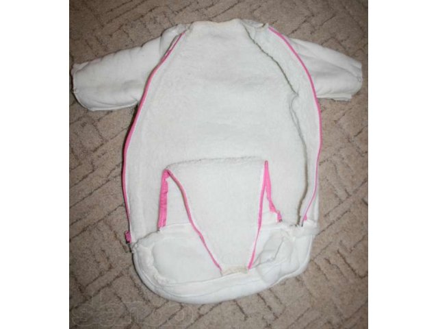 Продам теплый зимний конверт на овчине в городе Тюмень, фото 2, Тюменская область