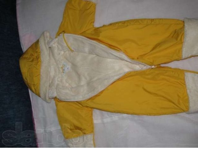 Межсезонный комбинезон на меху р.80 в городе Чита, фото 3, Одежда для новорожденных