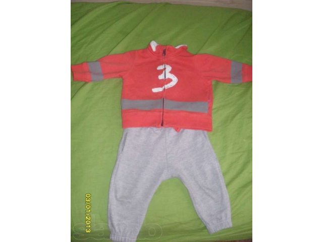 Спортивный костюм на мальчика Zara 68-74см в городе Майкоп, фото 1, Одежда для мальчиков