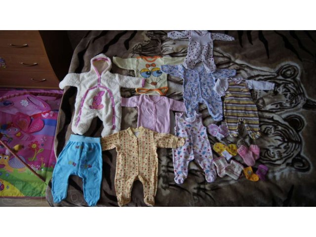 Продам детскую одежду(56-62) в отличном состоянии!!!Недорого! в городе Выборг, фото 1, Одежда для новорожденных