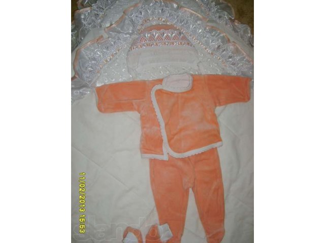 Комплект для новорожденного в городе Саранск, фото 3, Одежда для новорожденных