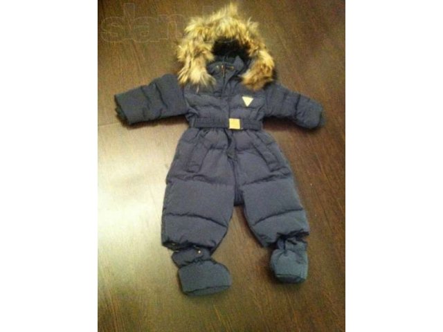 Детский комбинезон Gulliver теплый, наполнитель натуральный пух! в городе Краснодар, фото 1, Одежда для новорожденных