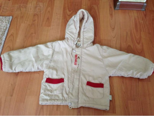 Продам куртку детскую утепленную демисезон в городе Петропавловск-Камчатский, фото 1, стоимость: 300 руб.