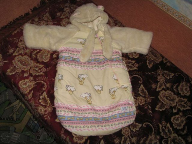 Зимний мешок для новорожденного в городе Москва, фото 1, стоимость: 500 руб.