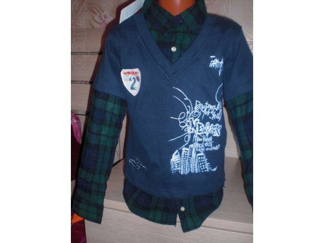 Рубашка для мальчика в городе Тамбов, фото 2, Тамбовская область